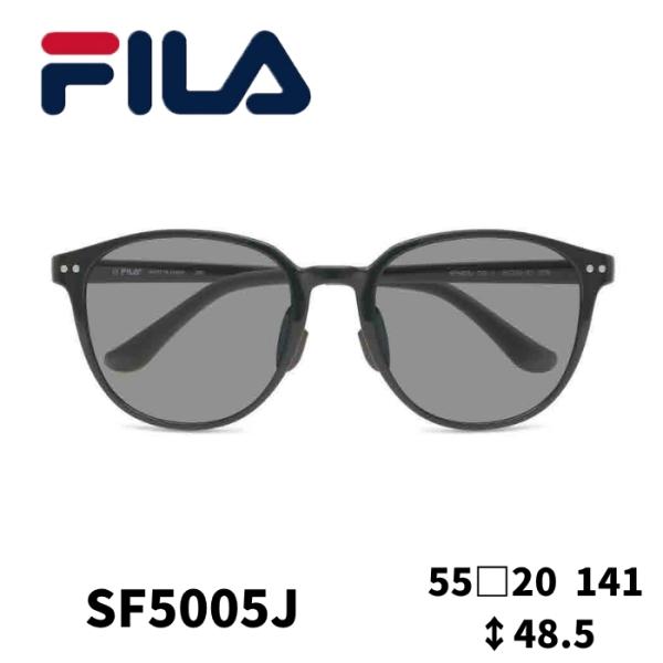 [偏光サングラス] FILA フィラ  SF5005J ボストン 超軽量19g UVカット 紫外線99%カット 運転 釣り ゴルフ ドライブ メンズ レディース メガネ拭き ケース付き
