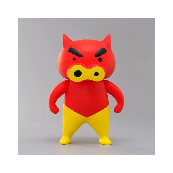 クレヨンしんちゃん　レッドブタ　黒ぶりぶり　【新品未開封品】　ZEEM ジーマ クレヨンしんちゃんソフビコレクション TON-MEN レッドブタ 赤
