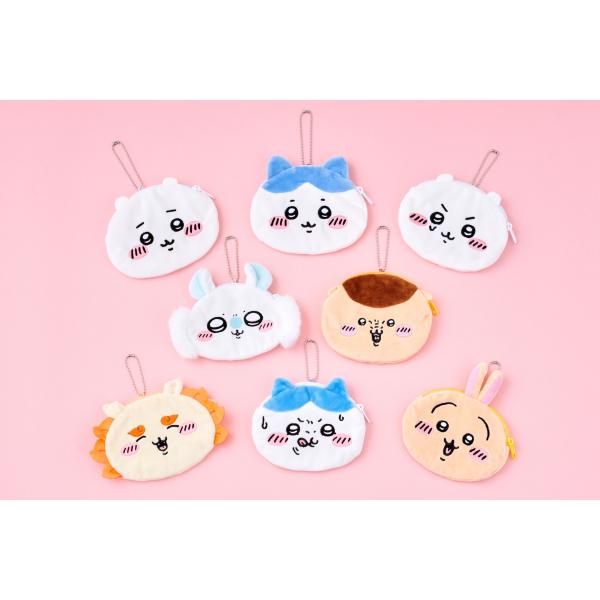 ちいかわ おかおポーチ 8個セット 2023年8月発売予約商品 ちいかわ トレーディングおかおポーチ