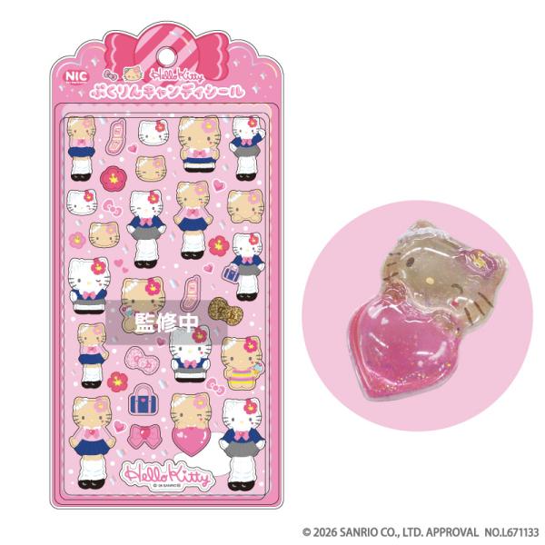 2026年9月発売予約商品 MM KU KT ぷくりんキャンディシール (ハロー
