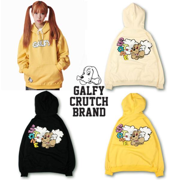 GALFY モクモクパーカー 141003 ブラック オフホワイト イエロー GALFY モクモクパーカー 141003 ブラック オフホワイト イエロー