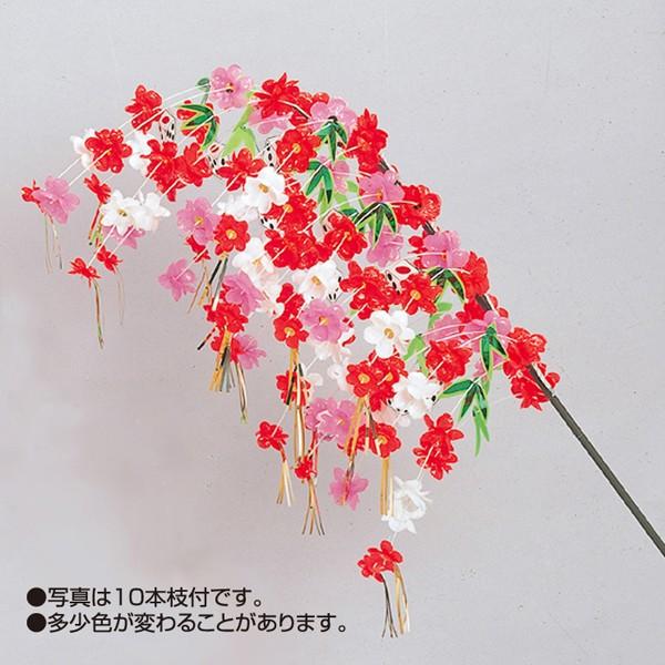 正月 飾り 店舗装飾 サイコロ付梅シダレ 長さ70cm 4793 季節装飾 販促専門店 装飾屋 Com 通販 Yahoo ショッピング