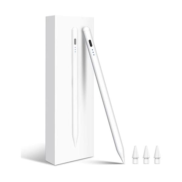 ?【10分高速充電＆省エネ&amp;分かりやすい電量表示】 HATOKUアップルペンシルはUSB-C超高速充電技術を搭載。10分間でフル充電となり、10時間の連続使用が可能。また、10分間で自動スリープ機能がより省エネになる。3つのLED電...