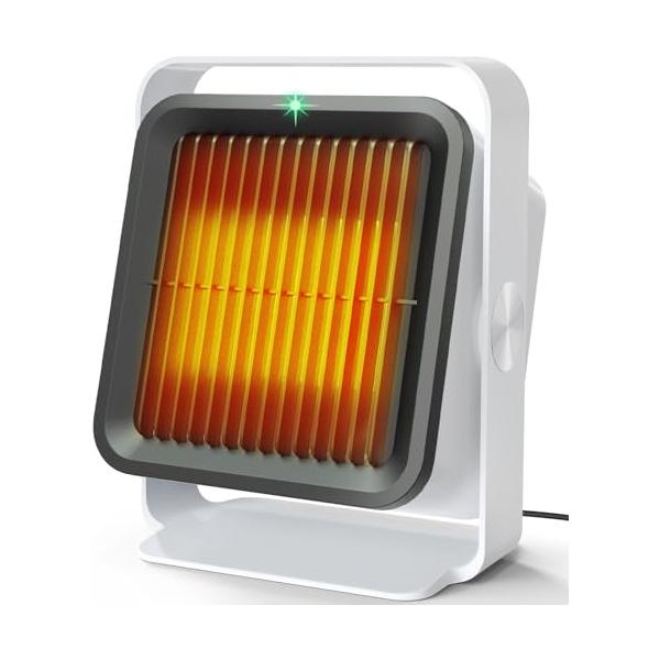 ?【秋冬の新定番！人感センサー搭載・安心＆節約設計】お客様の声を元に、前モデルから人感センサー機能が追加された小型ヒーター！手足など末端の冷えが辛い冬に嬉しい、ピンポイントに温めてくれるセラミックファンヒーター。何と、小型なのに人感センサー...