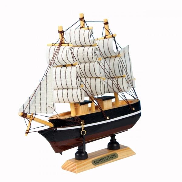 帆船 模型 手作り 海賊船 インテリア 装飾 に (16cm) 通販 Yahoo!ショッピング