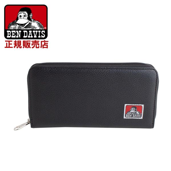 BEN DAVIS（ベンデイビス） ランドファスナー長財布 フェイクレザー