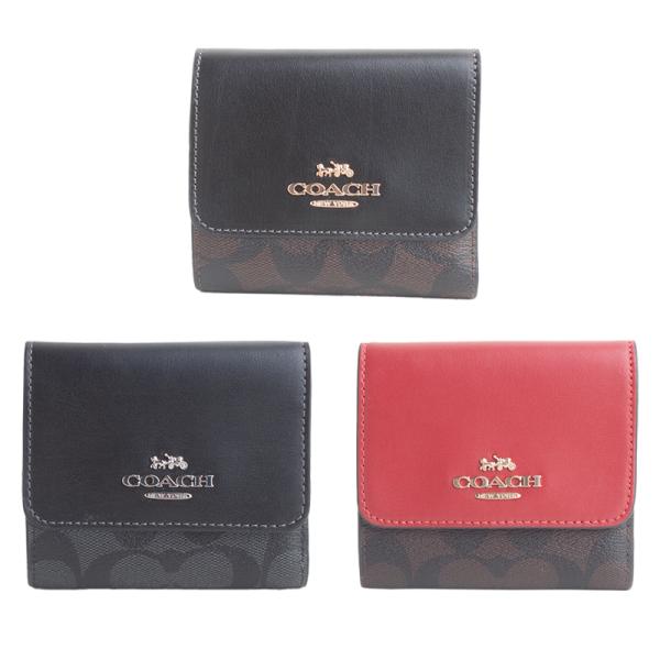 COACH（コーチ） 【並行輸入品】コーチ 三つ折り財布 ラグジュアリー