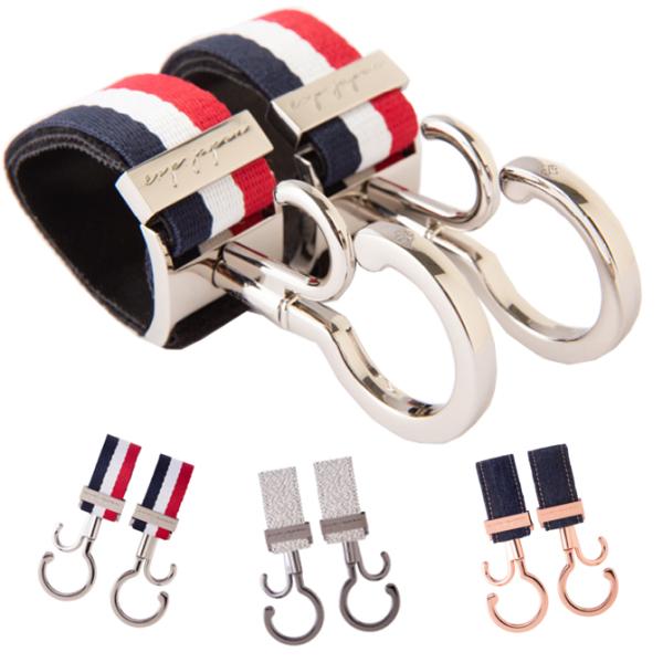 ベビーカーフック バギーフック  ベビーカー クリップ カラータイプ  360度回転 おしゃれ 2個セット 丈夫 出産祝い おしゃれ おでかけ 荷物かけ e-bgh イーエクスピージャポン ラッピング不可 ネコポスでお届けe.x.p.jap...