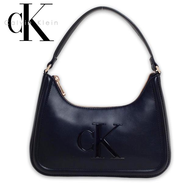   カルバンクライン ミニショルダーバッグ ハンドバッグ スモールショルダー CKロゴ レディース ブラック LV04F3230G Calvin Klein（カルバン・クライン） 【並行輸入品】Calvin Klein ミニ