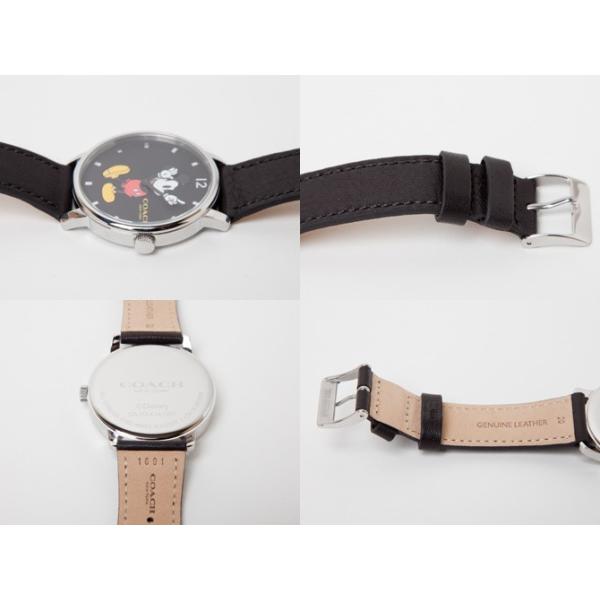 コーチ Coach 時計 レディース腕時計 純正box付き Coach X Disney ディズニー コラボ ミッキー アナログ時計 W6232 Blk Felemax Com Ar