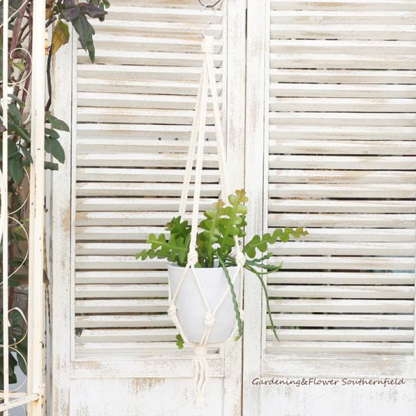 ガーデニング雑貨 吊り鉢 ボタニー ハンギングポット マクラメ プラント プランター おしゃれ