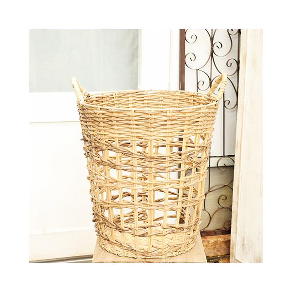 ガーデニング雑貨 サスティナブル バスケット ナチュラル Lサイズ インテリア かご 鉢カバー 物入れ