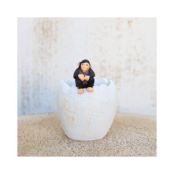 ガーデニング雑貨  ミニプランター シャンバゼエッグポット 鉢 多肉植物 かわいい ミニ おしゃれ ガーデン ハンドメイド