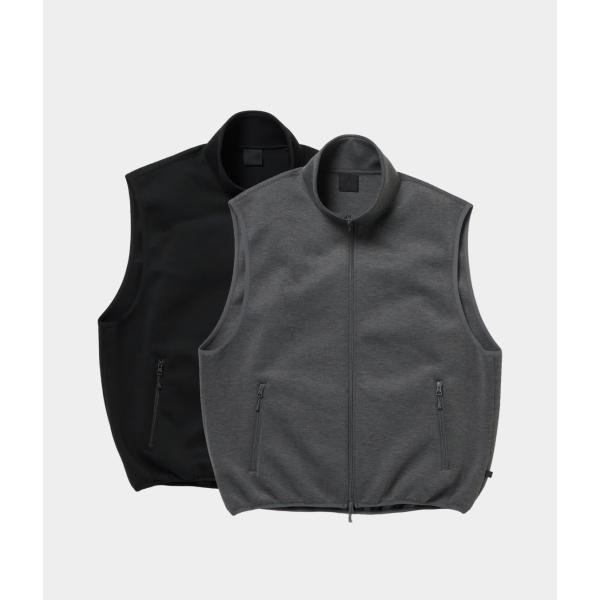 トップス DAIWA PIER39 TECH KNIT STAND COLLAR VEST DAIWA PIER39 