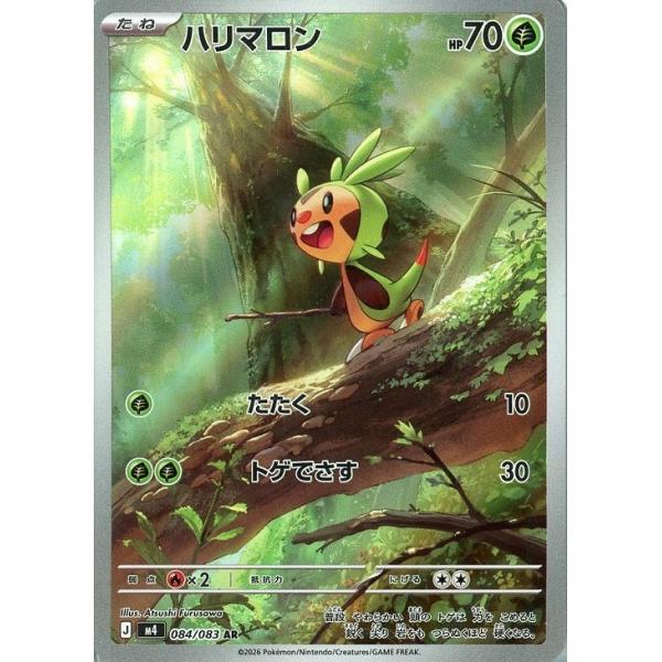 Pokemon（ポケモン） ハリマロン〔AR〕【草/たね】 〈ニンジャスピナー