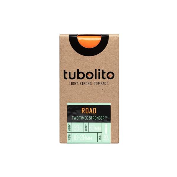 Tubolito Tubo ロードチューブ 700c 仏式バルブ (700×18/28mm(バルブ長42mm), 1本) [並行輸入品]