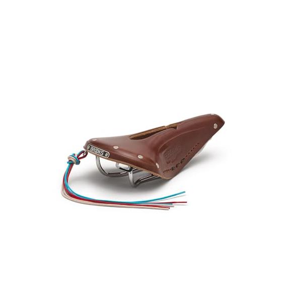 BROOKS(ブルックス) レザーサドル 穴空け加工を施した伝統のクラシックモデル B17 IMPERIAL CHROME A.BROWN