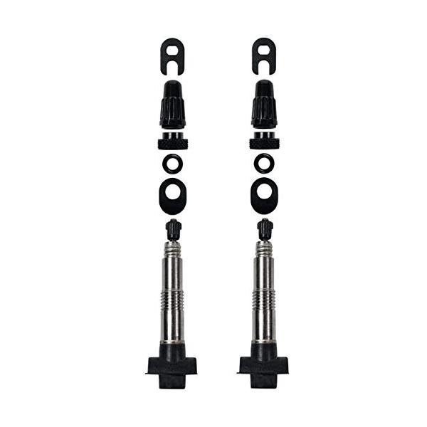 2個セット MAVIC(マヴィック) チューブレスバルブキット 角型 USTリム用 Tubeless [並行輸入品]