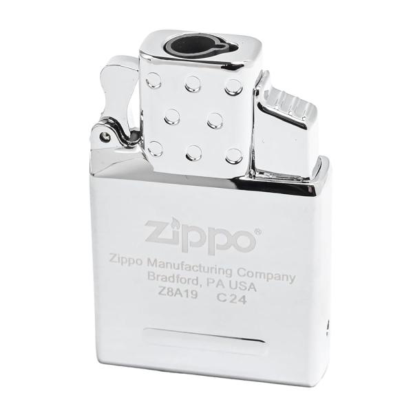 ZIPPO ジッポー インサイドユニット ガス ライター インサート シングル炎 青色 ブタンガス クローム 65850 [並行輸入品]