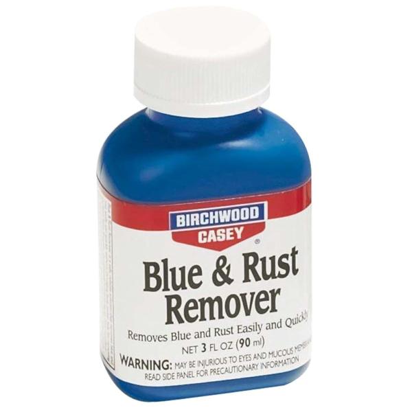 ブルー ＆ ラストリムーバー 90ml ＜輸入品＞ ＜Birchwood Casey＞＜Blue & RustRemover＞＜ガンブルー落とし剤＞＜サビ落とし剤＞