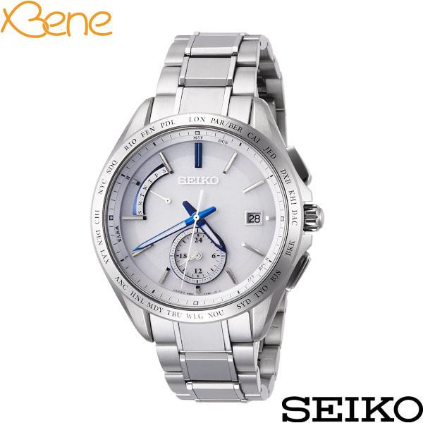 SEIKO BRIGHTZ SAGA229 シルバー 電波ソーラー腕時計 BRIGHTZ SEIKO セイコー ブライツ 電波ソーラー時計 SAGA229 メンズ