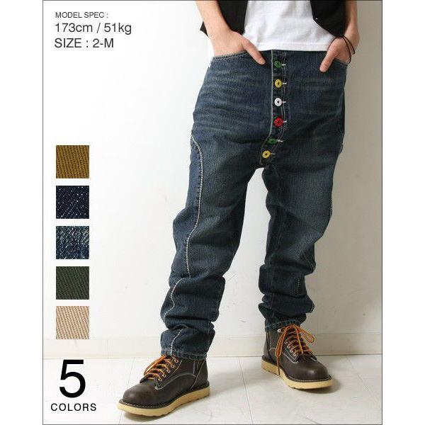 st pour homme Telegraph デニムサルエル サルエルパンツ メンズ