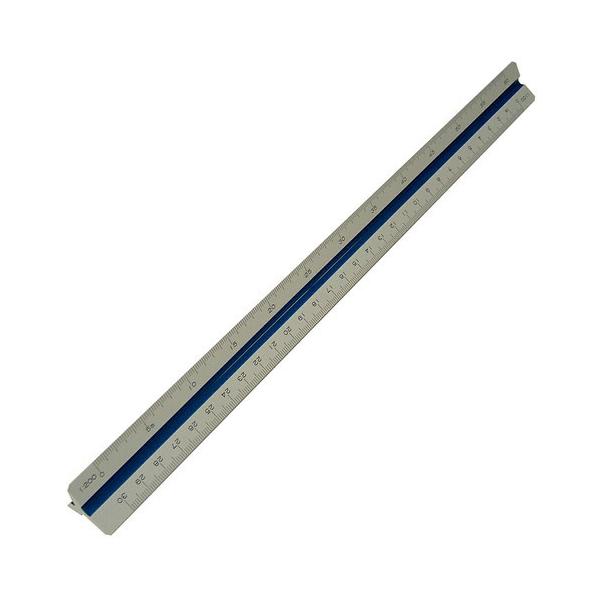 タケダ 三角スケール 30cm 建築士用 再生50％ ABS樹脂製 縮尺：1/20 1