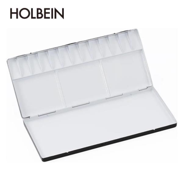 (未使用･未開封品)　ホルベイン画材 水彩パレット No.40 W252×D224/13仕切(mm) 0pbj0lf ホルベイン 水彩パレット No.40（13仕切）材質 アルミ製・焼付塗装