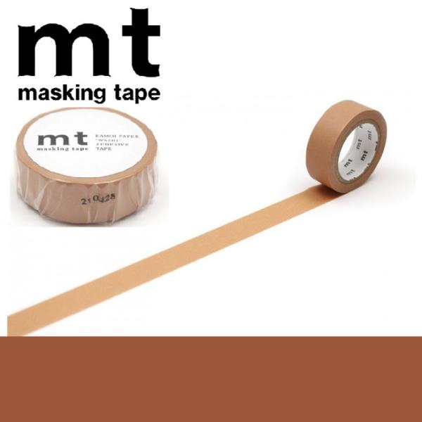 mt 1P コルク マスキングテープ MT01P202R サイズ幅15mm×長さ7m 無地
