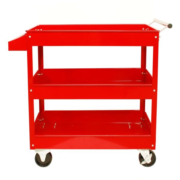 ポケット付き3段ツールカート 赤 TR-300TC : ツール 創蔵 - 通販  