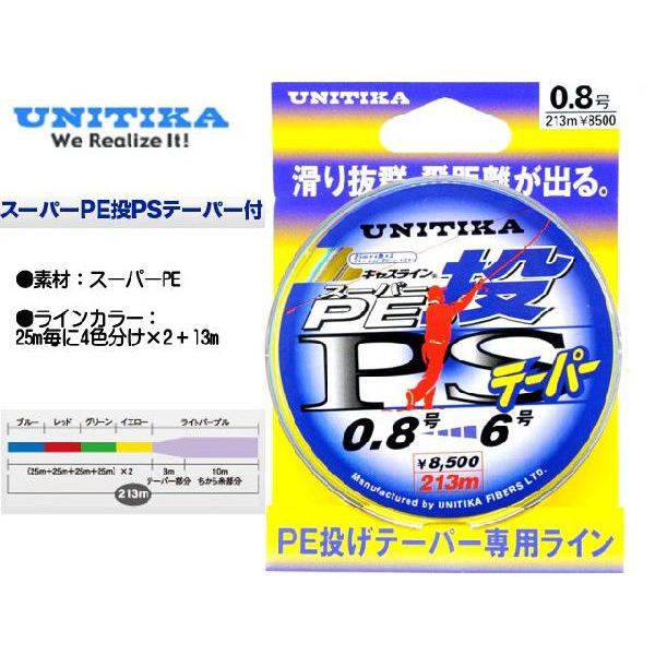 0 8 6号 213m 投げ専用テーパー付スーパーpeライン 驚異的な飛距離 Unitika Buyee Buyee Japanese Proxy Service Buy From Japan Bot Online