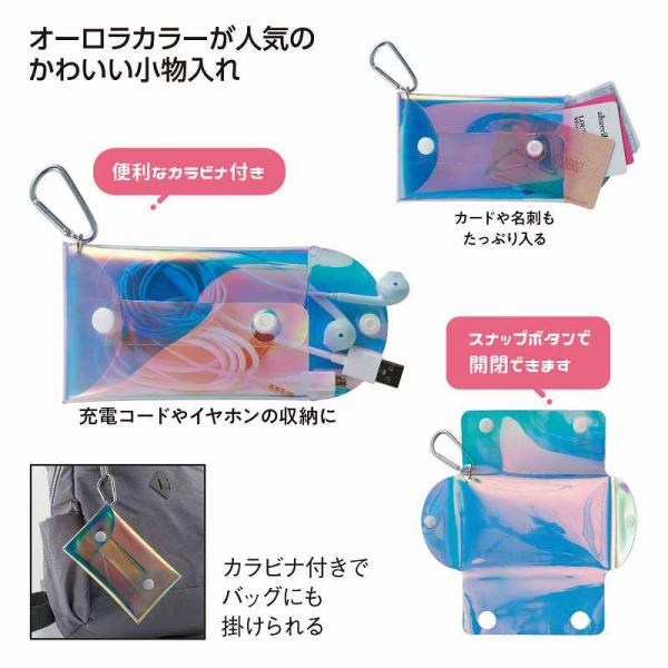 シャイニング オーロラポーチ 名入れ可能商品 ＊1個からOK＊ 記念品 景品 参加 抽選 来場 来店 成約 創立 イベント 格安