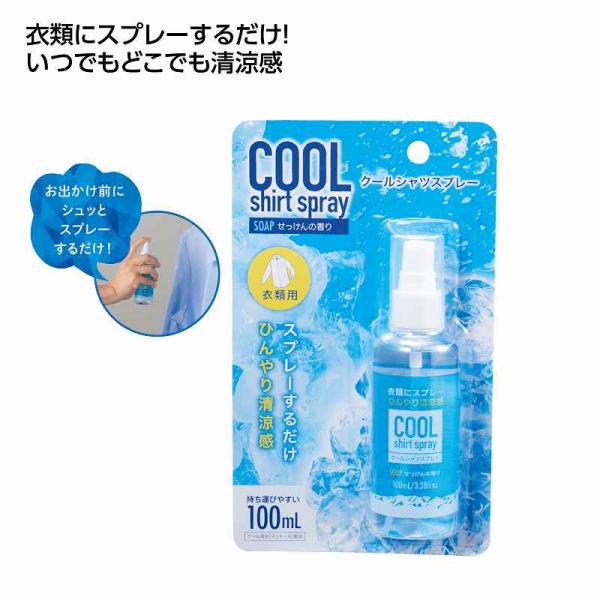 クールシャツスプレー100ml＊1個からOK＊ 記念品 景品 参加 抽選 来場 来店 成約 創立 イベント 格安