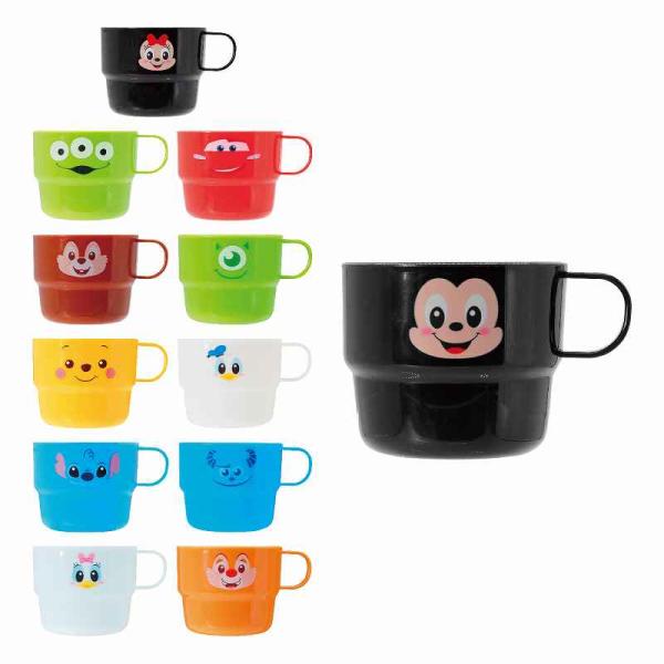 送料無料 キャラクターカラフルスタッキングコップ 384個セット 記念品 景品 参加 抽選 来場 来店 成約 創立 イベント 格安