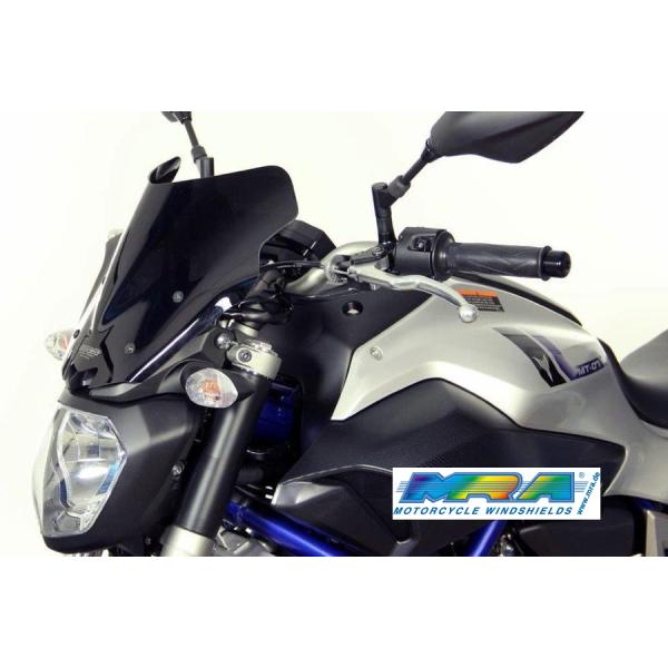 数量限定特価！14'〜17' MT-07 RM07J MRAスクリーン スポーツ ブラック