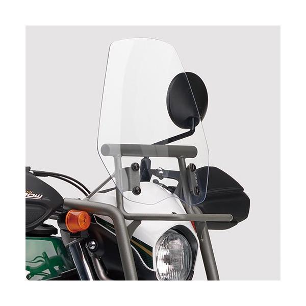 バイク 外装 ジータ ZETA ADV.ウインドシールド LTスモーク セロー250