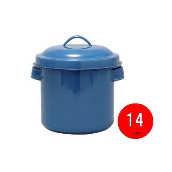 野田琺瑯 ホーロータンク 14cm・2L 【キッチンポット