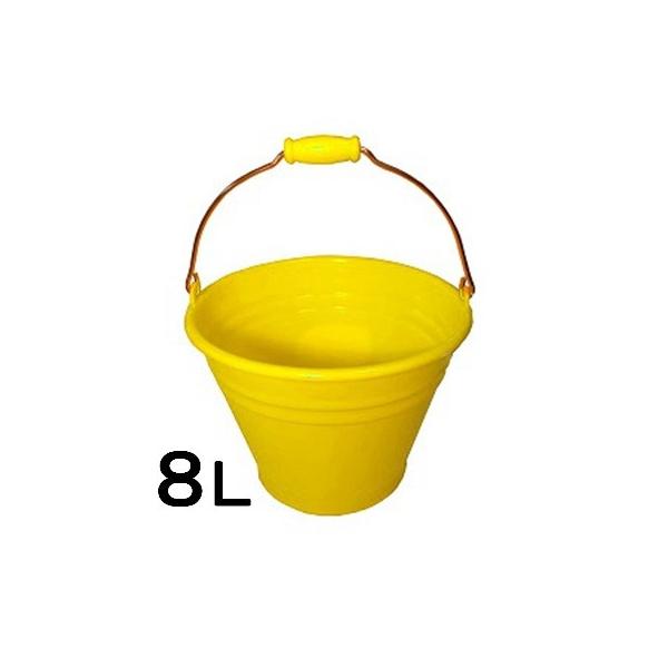 硬質ポリエチレンだから丈夫で発色がきれい。３色（Ｂ・Ｒ・Ｙ）で色分け、使い分けができます。材質　本体：硬質ポリエチレン　ハンドル：アルミサイズ　305φ*200Ｈ容量　8Ｌ色　黄耐熱温度　110℃耐冷温度　−30℃【ペール・丸型ペール・角型...