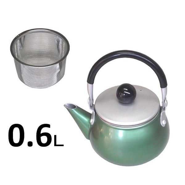 前川金属 アルミ レインボー急須 グリーン ケトル ケットル やかん ふじまるマーケット 通販 Yahoo ショッピング