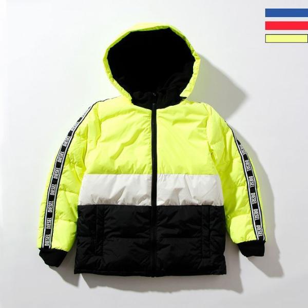 DIESEL（ディーゼル） フーディーパディングジャケットブルゾン