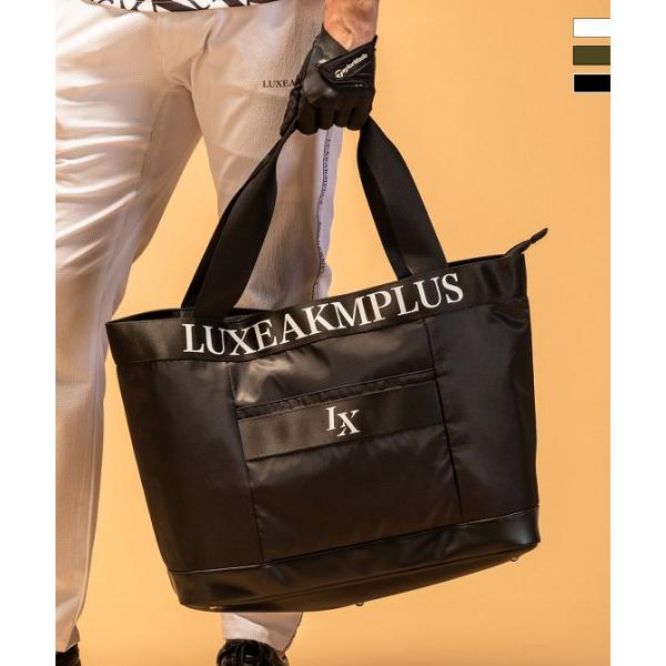 LUXEAKMPLUS リュクスエイケイエムプラス ゴルフ ワイドバッグ メンズ ゴルフウェア スポーツウェア GOLF　