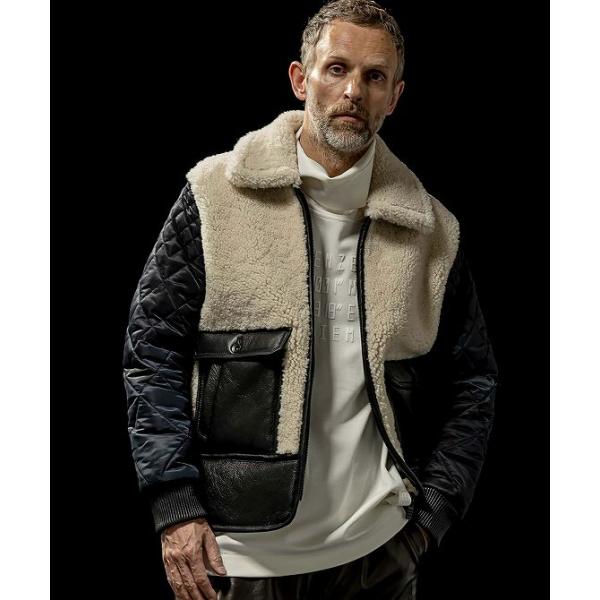 C DIEM（カルペディエム） Mouton Grizzly Deformation Kilt Jacket 