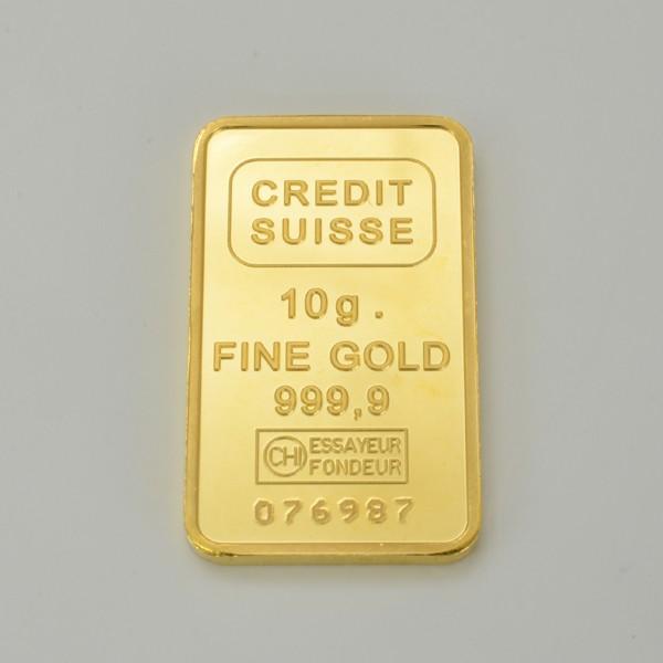 純金 インゴット Ingot 24金 スイスクレジット 純金インゴット 10g ロゴ柄 クレディー スイス銀行発行 グッドデリバリーバー 送料無料 金地 金 Buyee Servicio De Proxy Japones Buyee Compra En Japon