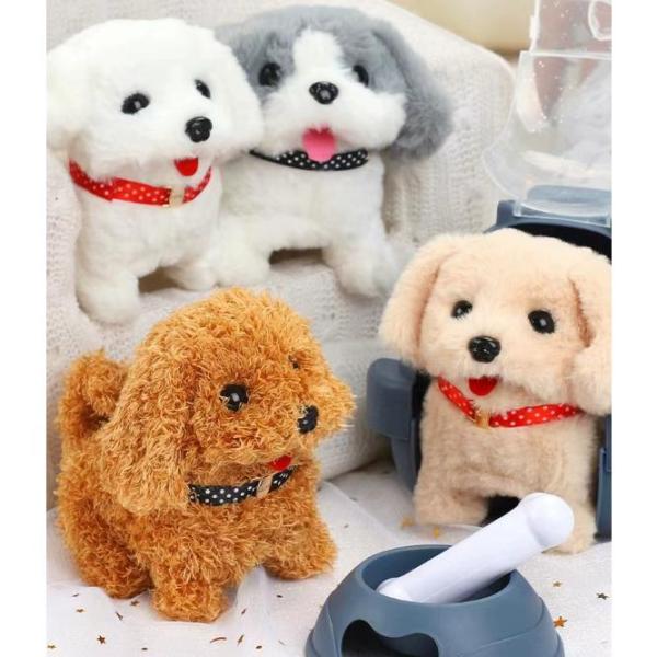 値下げ】ぬいぐるみ 動く 犬 トイプードル いぬ イヌ 子供 誕生