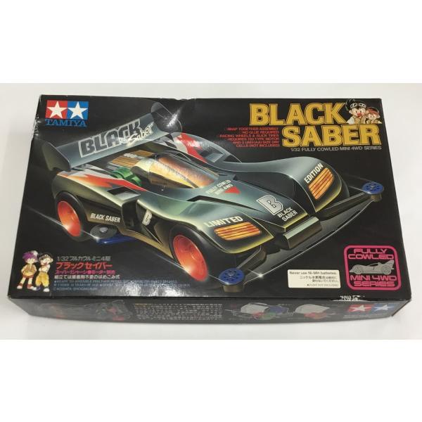 ミニ四駆 BLACK SABER ブラックセイバー 完成品 1/32 フルカウル