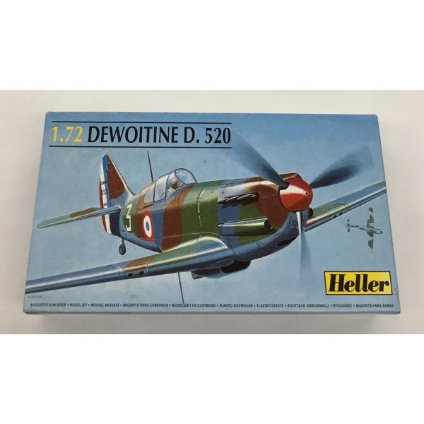 エレール Heller 1.72 DEWOITINE D.520 80212 プラモデル 軍用機 未使用品