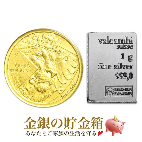 チェコ ライオン金貨 1/25オンス 2024年製 クリアケース入り 純金