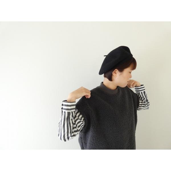 SALE】SOUFFLE ボアフリースオーバーサイズベスト(25W-C085)※セール