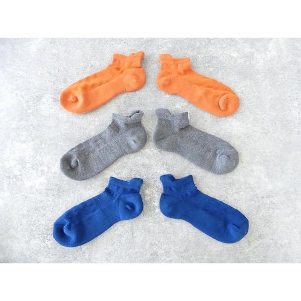 yahae(ヤハエ) Organic Cotton Pile Sole Sneaker Socks(4-1005-22)