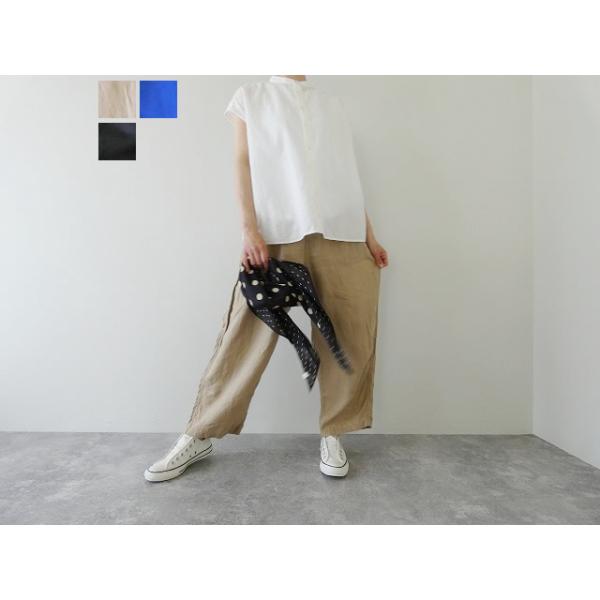 【ご予約】NARU 40フレンチリネンノッポパンツ(654860)